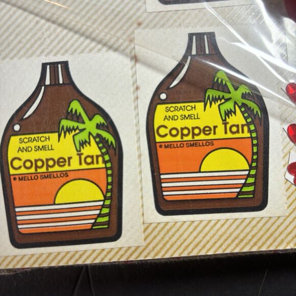 HUGE Vtg 1980s Sticker Album Lot 400+ SCRATCH N SNIFF Puffy Mello Smellos Rare I - Picture 10 of 16